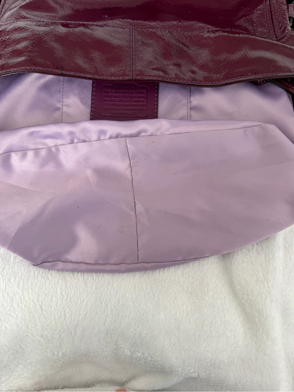 Coach Large Patent Zoe - Picture 12 of 16